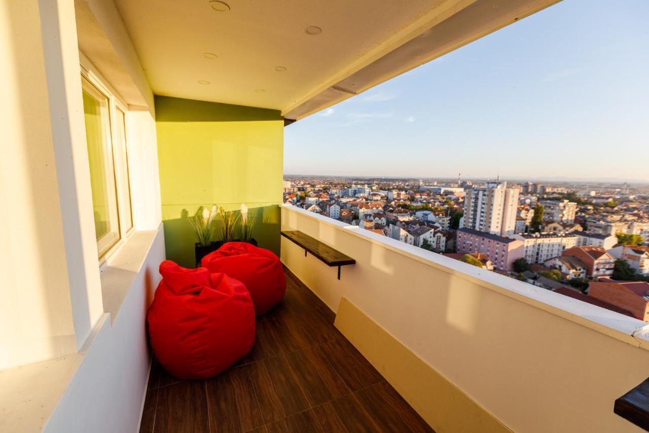 Kristall Apartments 2 Panorama Szabács Kültér fotó